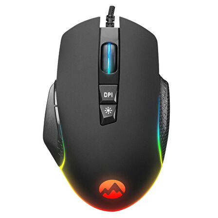 Everest RAGE-X2 USB 6400DPI Optik RGB Kablolu Gaming Oyuncu Mouse