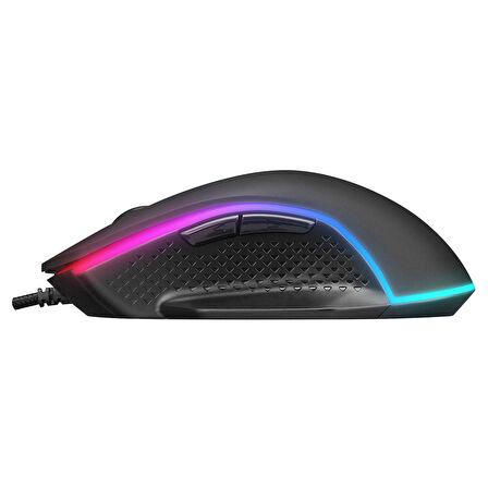 Everest RAGE-X2 USB 6400DPI Optik RGB Kablolu Gaming Oyuncu Mouse