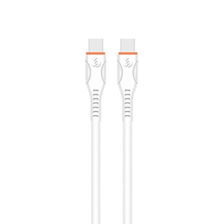 S-link SW-C130 1m 60W TypeC to TypeC Hızlı Data + Sarj Kablosu