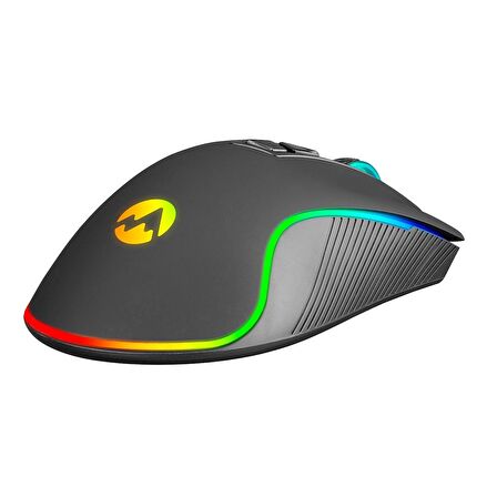 Everest SM-G06 SAGITTA Usb Siyah 800/1600/3200/4800/6400 dpi RGB Gaming Mouse