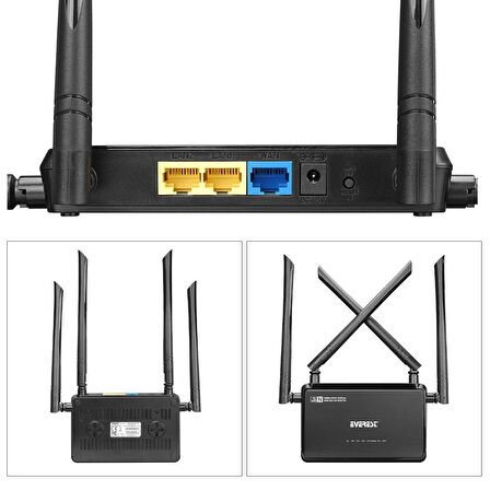 ACCESS POINT REPEATER 2PORT 300MBPS EVEREST EWR-N500