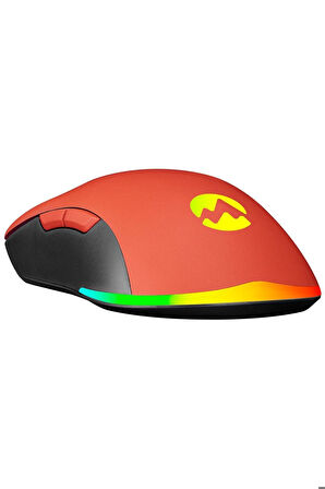 Everest SGM-L1 LUMOS Kırmızı 6400dpi RGB Ledli Makrolu Gaming Oyuncu Mouse