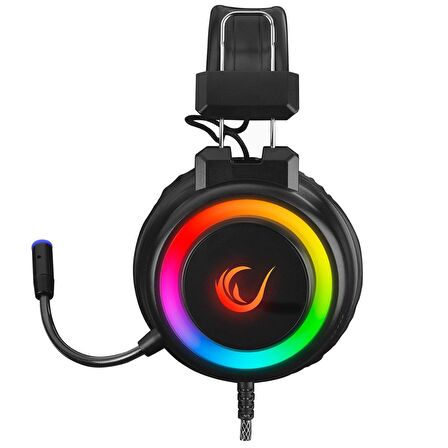 Rampage SN-R10 ALQUIST Siyah 3,5mm RGB Gaming Oyuncu Mikrofonlu Kulaklık