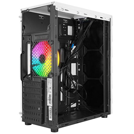 Rampage ARC-X Rgb Ledli Siyah Acrylic Panel 120mm Fanlı Gaming Oyuncu Kasası