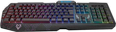 Everest KM-6168 Formula Combo USB 3 Makro Tuşlu Rgb Aydınlatmalı Q Gaming Oyuncu Klavye Mouse Set