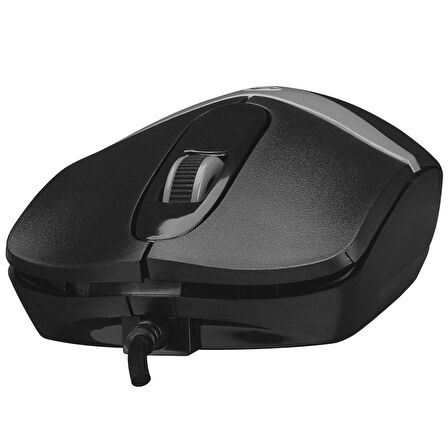 EVEREST SM-220 USB OPTİK MOUSE,3D,SİYAH-GRİ