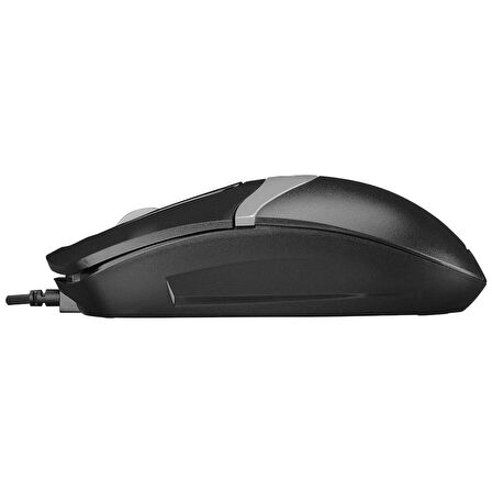 EVEREST SM-220 USB OPTİK MOUSE,3D,SİYAH-GRİ