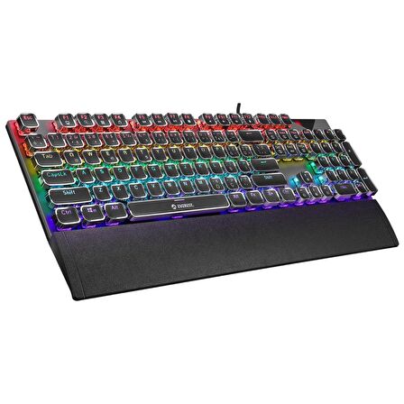 Everest KB-MK9 RGB Blue Switch Mekanik Siyah Oyuncu Klavyesi