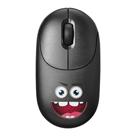 Everest SM-26 FASHION 2.4Ghz Siyah Kabartmalı Kablosuz Mouse