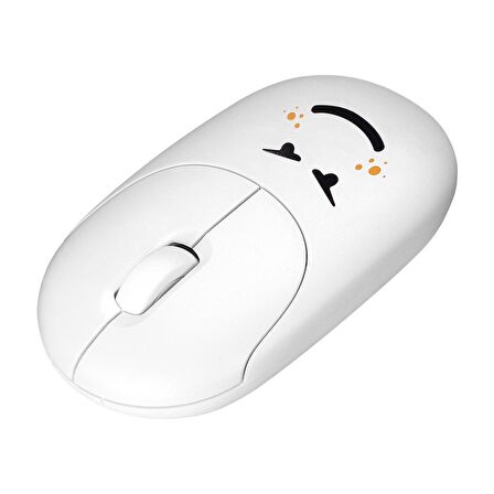 Everest SM-26 FASHION 2.4Ghz Beyaz Kabartmalı Kablosuz Mouse