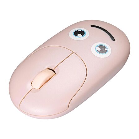 Everest SM-26 FASHION 2.4Ghz Pembe Kabartmalı Kablosuz Mouse