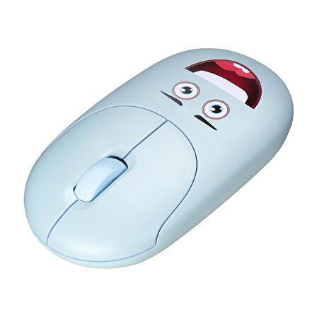 Everest SM-26 FASHION 2.4Ghz Mavi Kabartmalı Kablosuz Mouse