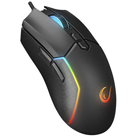 SMX-R28 COOL Usb Siyah RGB Işıklı+Macro 7200dpi / 1000hz Gaming Oyuncu Mouse