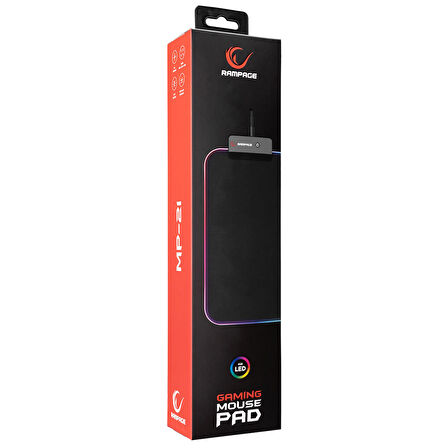 Mp-23 Siyah 252*328*3mm Rgb Ledli Gaming Mouse Pad