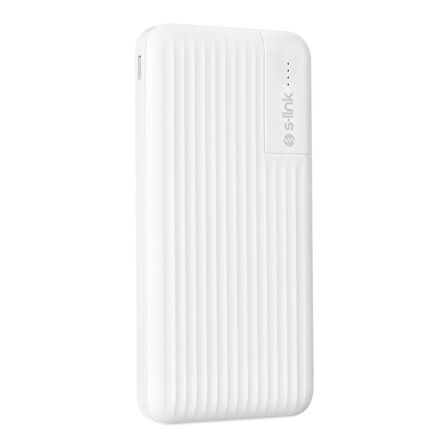 S-Link G101 10000 mAh 2*USB Çıkış + 1*Micro Giriş Beyaz Taşınabilir Şarj Aleti