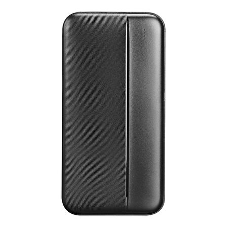 P201 20000mAh PRM Micro+Type-C+USB Siyah Taşınabilir Pil Şarj Cihazı Powerbank