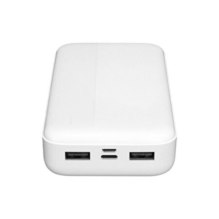 S-Link P201 20000 mAh Hızlı Şarj Powerbank Beyaz 