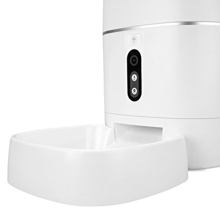 S-link SL-23 Otomatik Yem Kabı 3MP Kameralı İki Yönlü Ses 6L Wifi Tuya Destekli