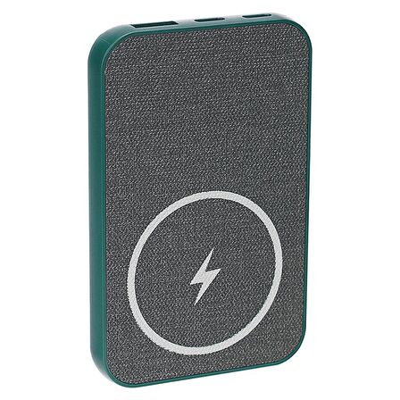 S-Link S-P50 5000 mAh Hızlı Şarj Powerbank Yeşil 