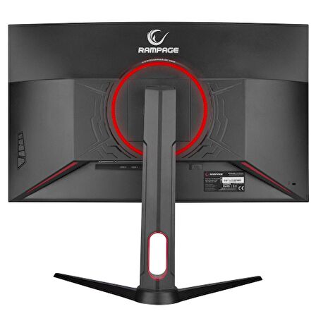 RAMPAGE VOYAGER, VY27R165C, 27" 1ms, 165Hz, Full HD, VA LED, Curved, Pivot PC, FreeSync Gaming Monitör