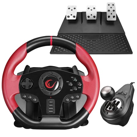 Rampage SPEED W20 PS3/PS4/PC/XBOXONE/XBOX360 /SWITCH 3 Pedallı -El Vitesli Gaming Oyuncu Direksiyonu