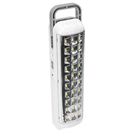 S-Link SL-3652 Beyaz 40 SMD Ledli 4V 1000Mah Şarjlı Acil Durum Işıldağı - 37798