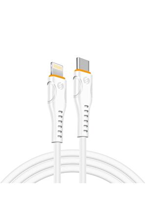 S-link SL-X290E 1M TypeC to Lightning Data PD Hızlı Şarj Kablosu