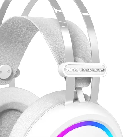 Rampage STORMY 7.1 Surround RGB Beyaz Gaming Kulaklik