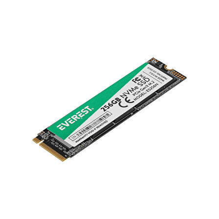 Everest Hdd Ssd M2 Nvme 256Gb Es256 2500/1800Mb/S 3D Nand Pcıe Gen3