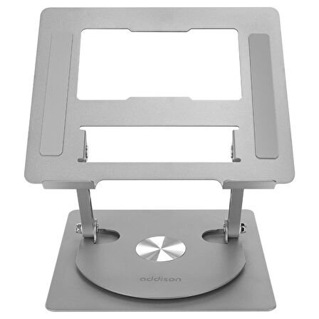 Addison AD-RC30 360 Derece Dönen Ayarlanabilir Katlanabilir Metal Notebook Laptop Yükseltici Stand