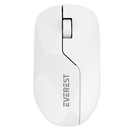 Mouse Kablosuz 2.4 Ghz Everest SMW-973 Beyaz-Mavi