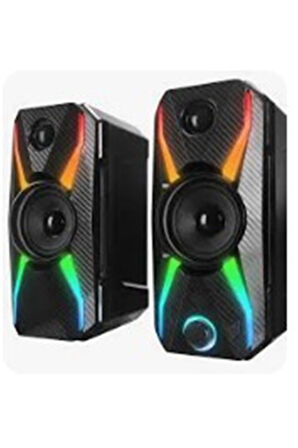 Rampage RMS-X5 2.0 Siyah Multimedia Gaming USB Speaker