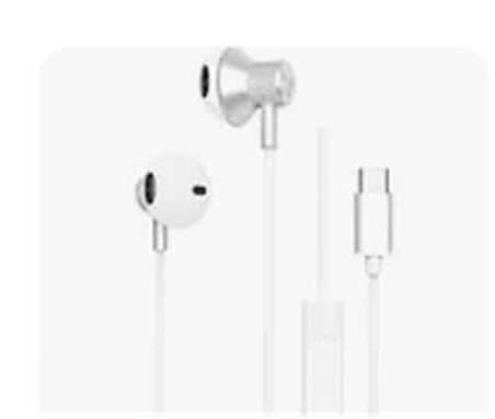 S-link SL-TPK05 TypeC Telefon Uyumlu Metal Beyaz Kulak İçi Mikrofonlu Kulaklık