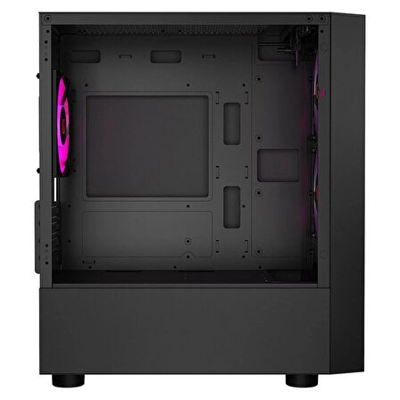 Rampage LYRA Mesh Temperli Camlı Siyah 3* 12cm RGB Fan M-ATX Mid-T Gaming Oyuncu Kasası