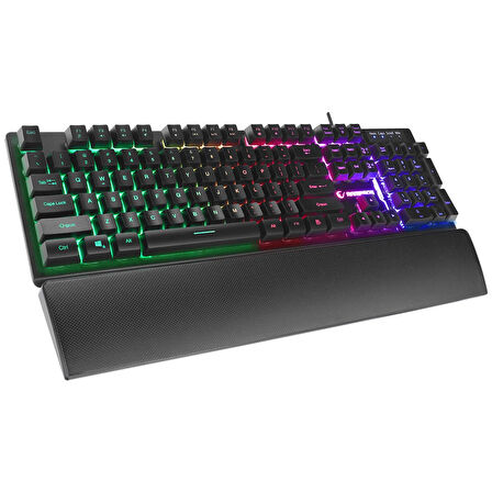  Rampage KM-RX7 Fortuna Rainbow US Q 6400 DPI Klavye Mouse Set