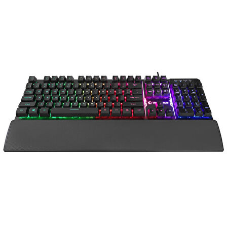  Rampage KM-RX7 Fortuna Rainbow US Q 6400 DPI Klavye Mouse Set