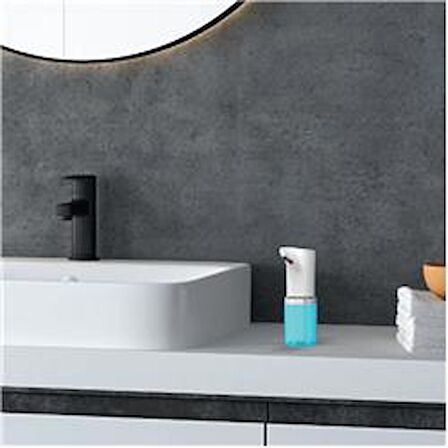 UMIE SL-U02 300ML Siyah- Beyaz -4xAA Pil Sensörlü Sıvı Sabunluk