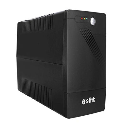 S-link MIGHT U60 600VA 12V7Ah*1 360W Siyah Line-Interactive Kesintisiz UPS Güç Kaynağı