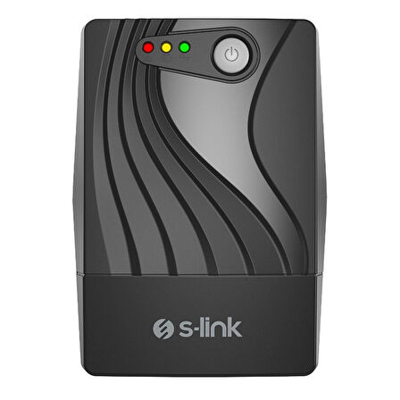 S-link MIGHT U80 800VA 12V9Ah*1 480W Siyah Line-Interactive Kesintisiz UPS Güç Kaynağı