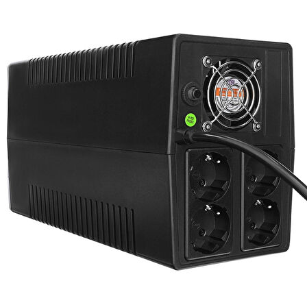 S-link MIGHT U150 1500VA 12V9Ah*2 900W Siyah Line-Interactive Kesintisiz UPS Güç Kaynağı