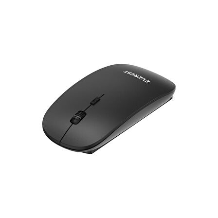 Everest SM-12 Kablosuz Mouse, Slim, Siyah