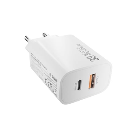 S-Link SL-EC67 Hızlı Ev Şarj Adaptörü - Beyaz