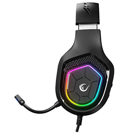 Rampage RM-K90 Vector Rgb Type-C Gaming Mikrofonlu Oyuncu Kulaklığı
