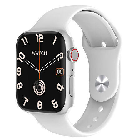 Hytech W59 Mini IOS Ve Android Uyumlu Mactive 1.74 İnch IPS Screen Gümüş Akıllı Saat