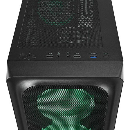 Rampage Armor V2 4X120MM Rgb Fanlı 600W 80PLUS Bronze Midt Atx Gamıng Kasa