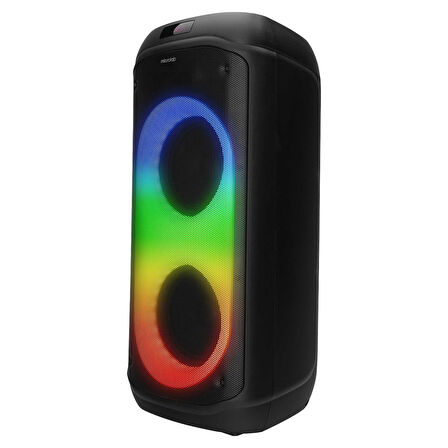 Microlab M61 80W 2 Adet Vhf Mikrofonlu Bluetooth Destekli Siyah Profesyonel Ses Sistemi