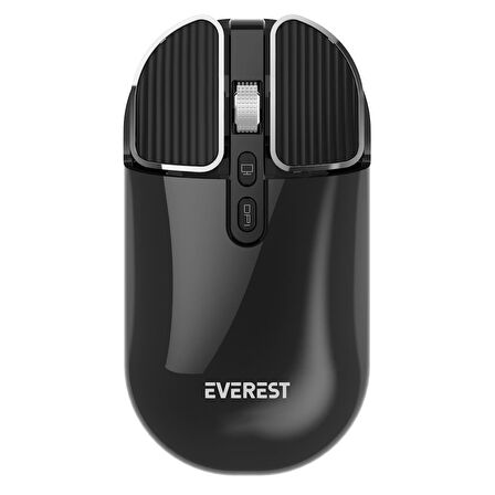 Everest Sm-620 2in1 Bluetooth 2,4ghz Şarjlı Siyah Süper Sessiz Mobil-t
