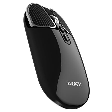 Everest Sm-620 2in1 Bluetooth 2,4ghz Şarjlı Siyah Süper Sessiz Mobil-t