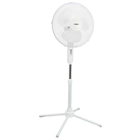 Everest FAN10 EcoWind Beyaz 16" Maks 45W 3 Kademe 1100RPM Metal Yıldız Ayak 3 Bıçaklı Vantilatör/ Pervanesi