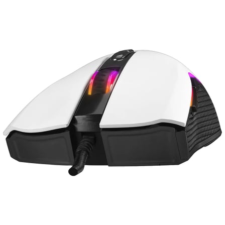 Rampage SMX-R44 V2 12800DPI 1000Hz RGB Kablolu Beyaz Gaming Mouse